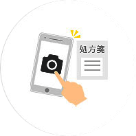 処方箋の撮影